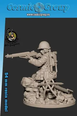 Figurine 54 mm betty the ranger